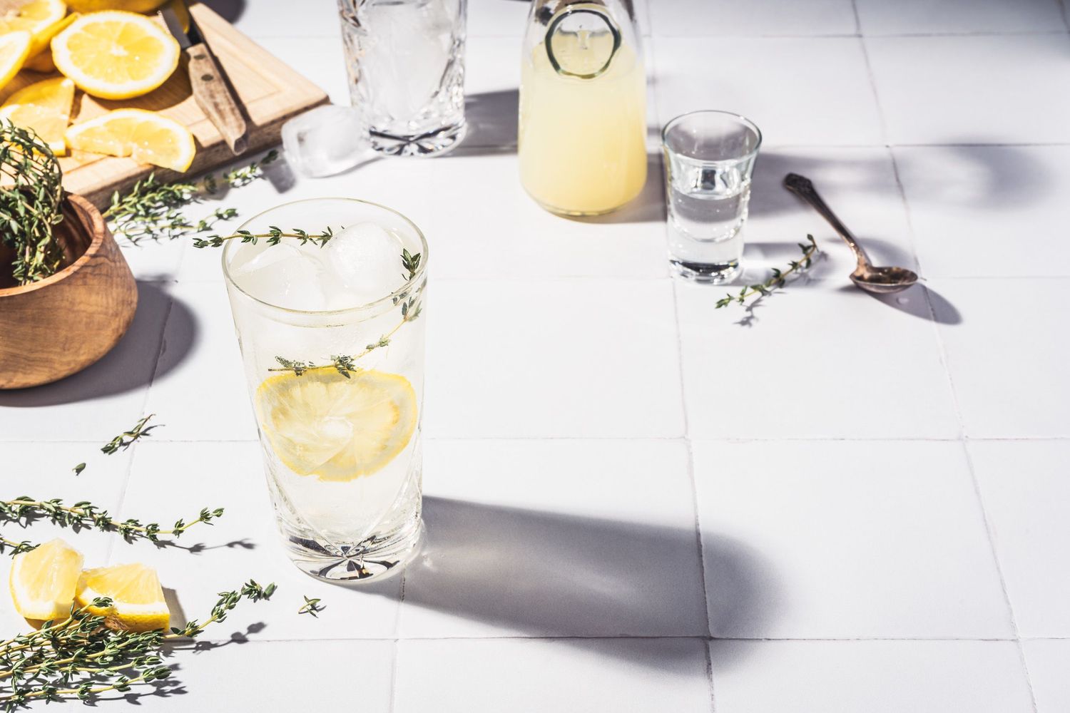 Lemon Thyme Mocktail