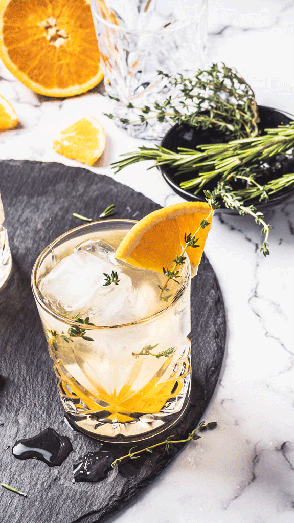 Seedlip™  Grove 42 Herbed Orange Mocktail
