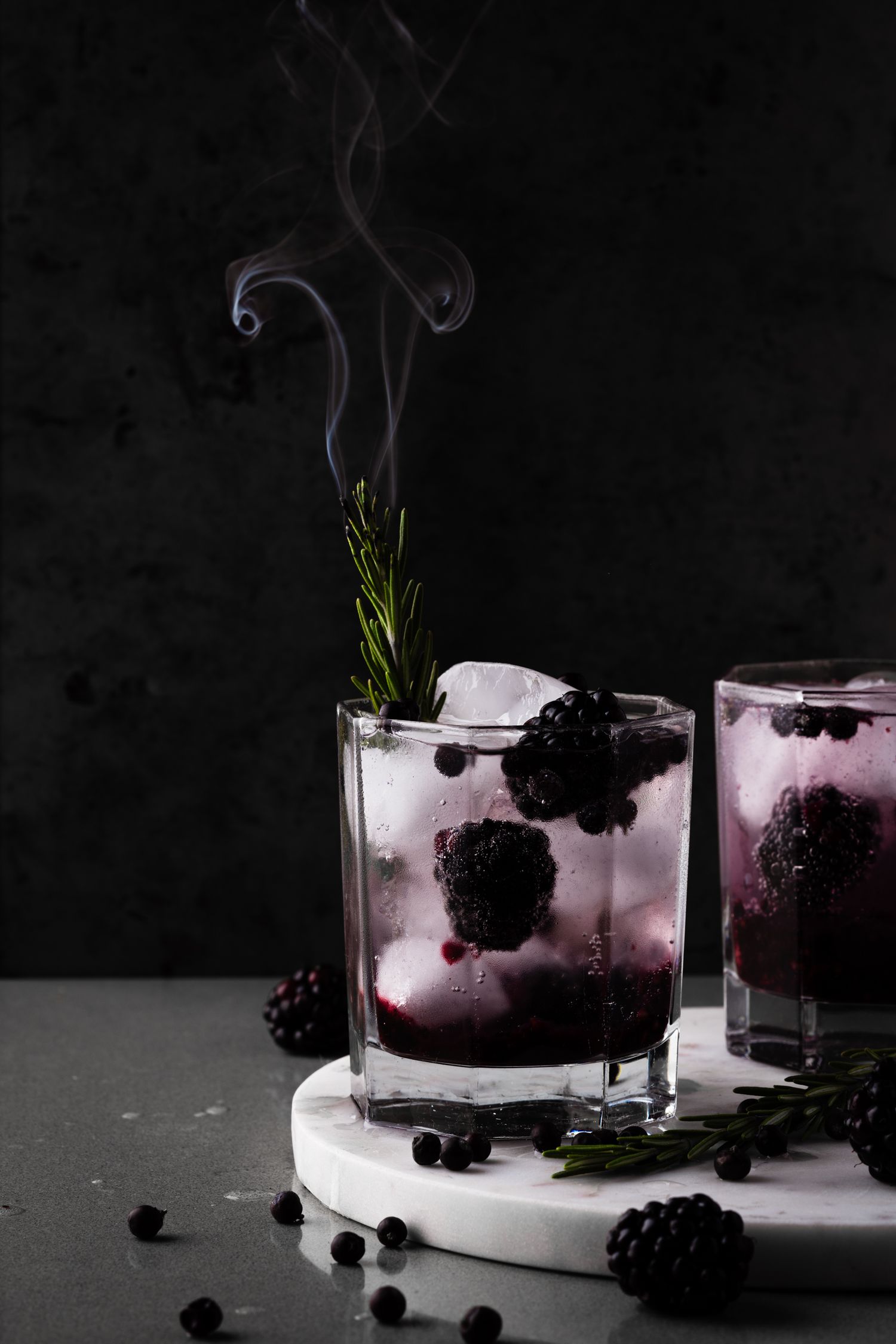 Blackberry Gin Fizz