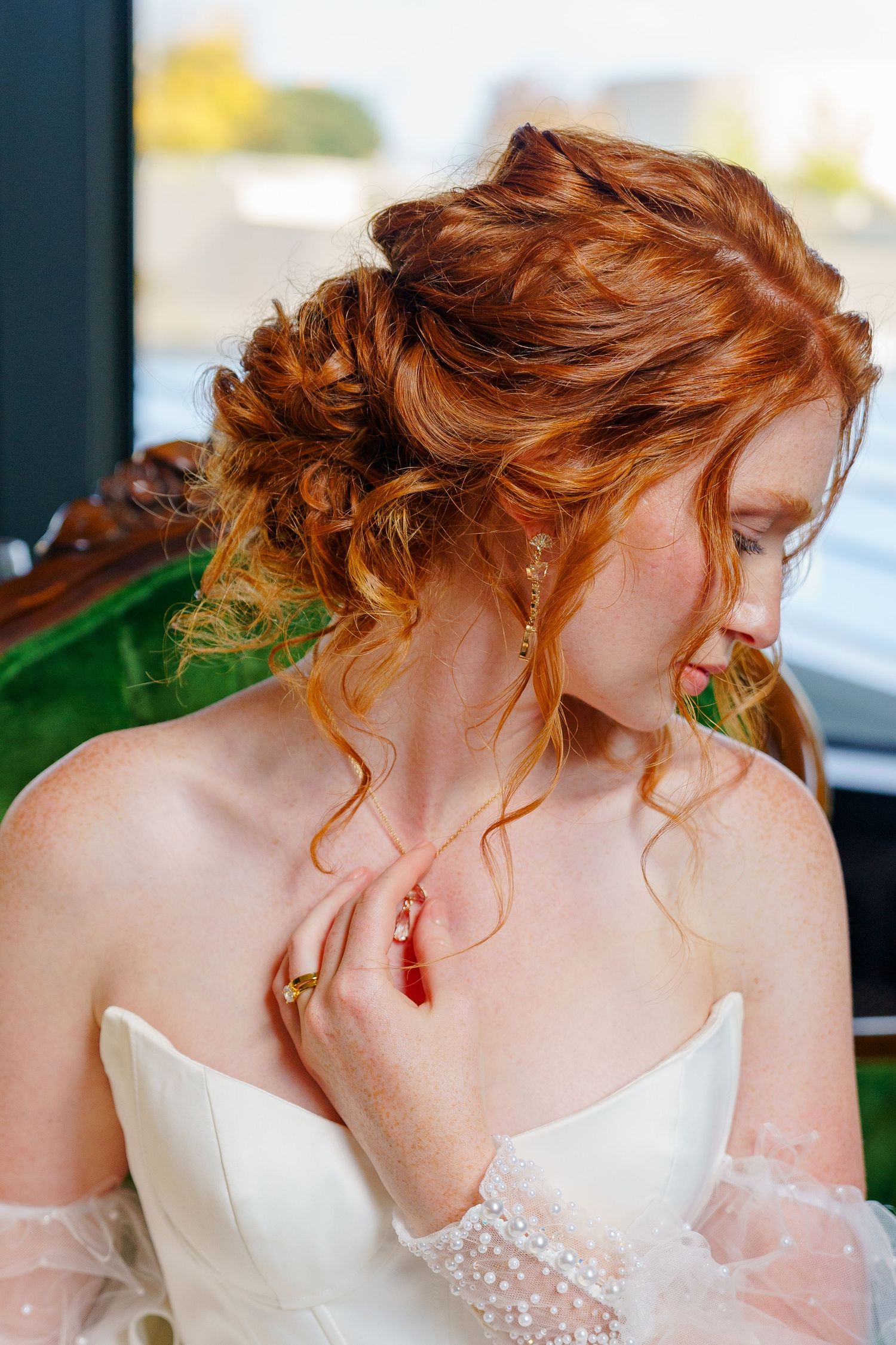 Madison Club bridal portrait