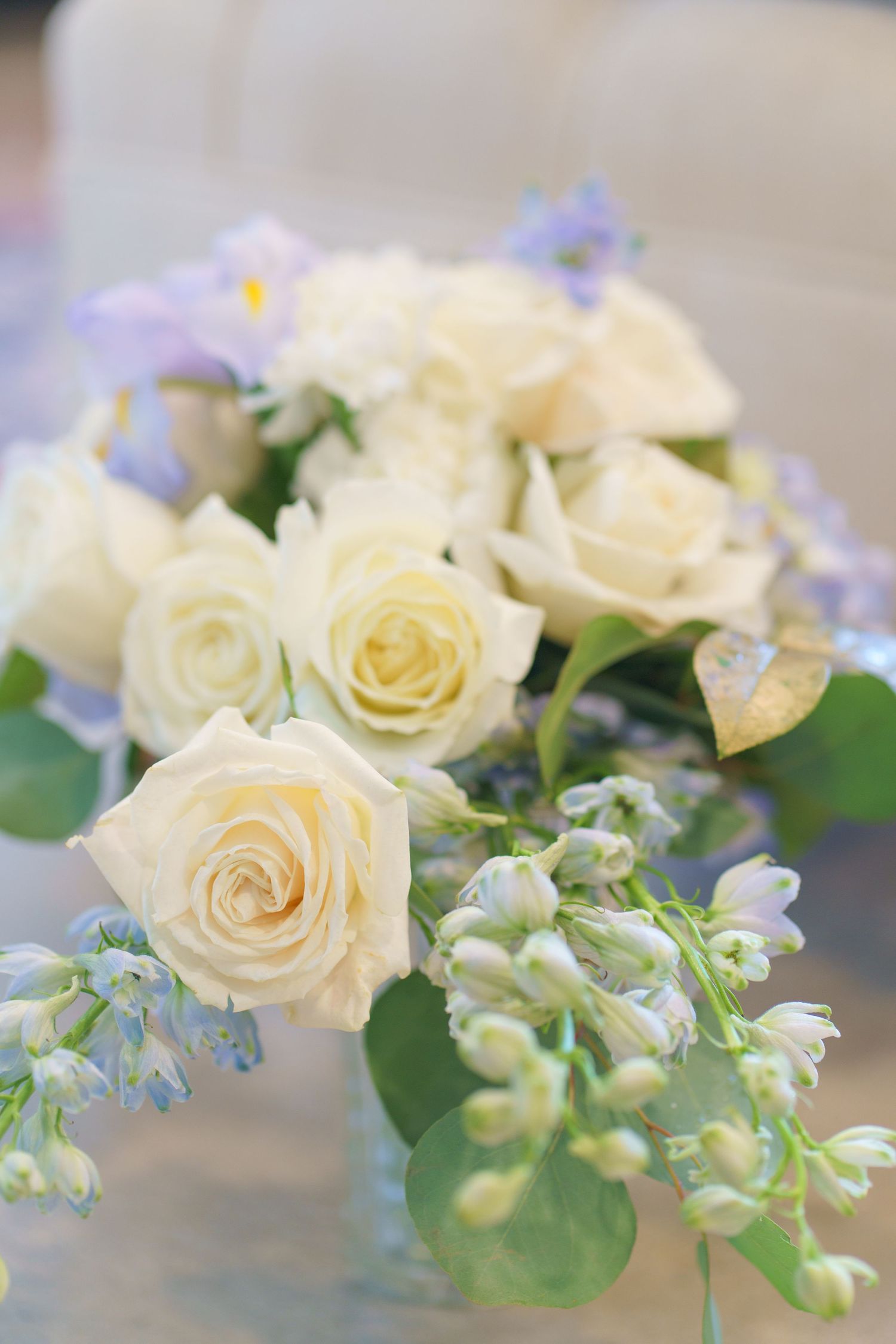 Wedding bouquet white flowers