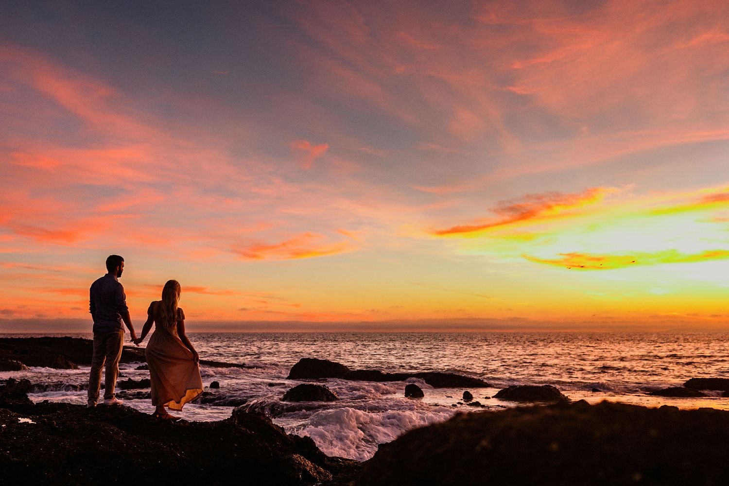 Laguna beach sunset photos