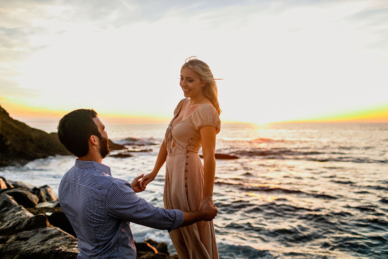 Laguna beach engagement photos