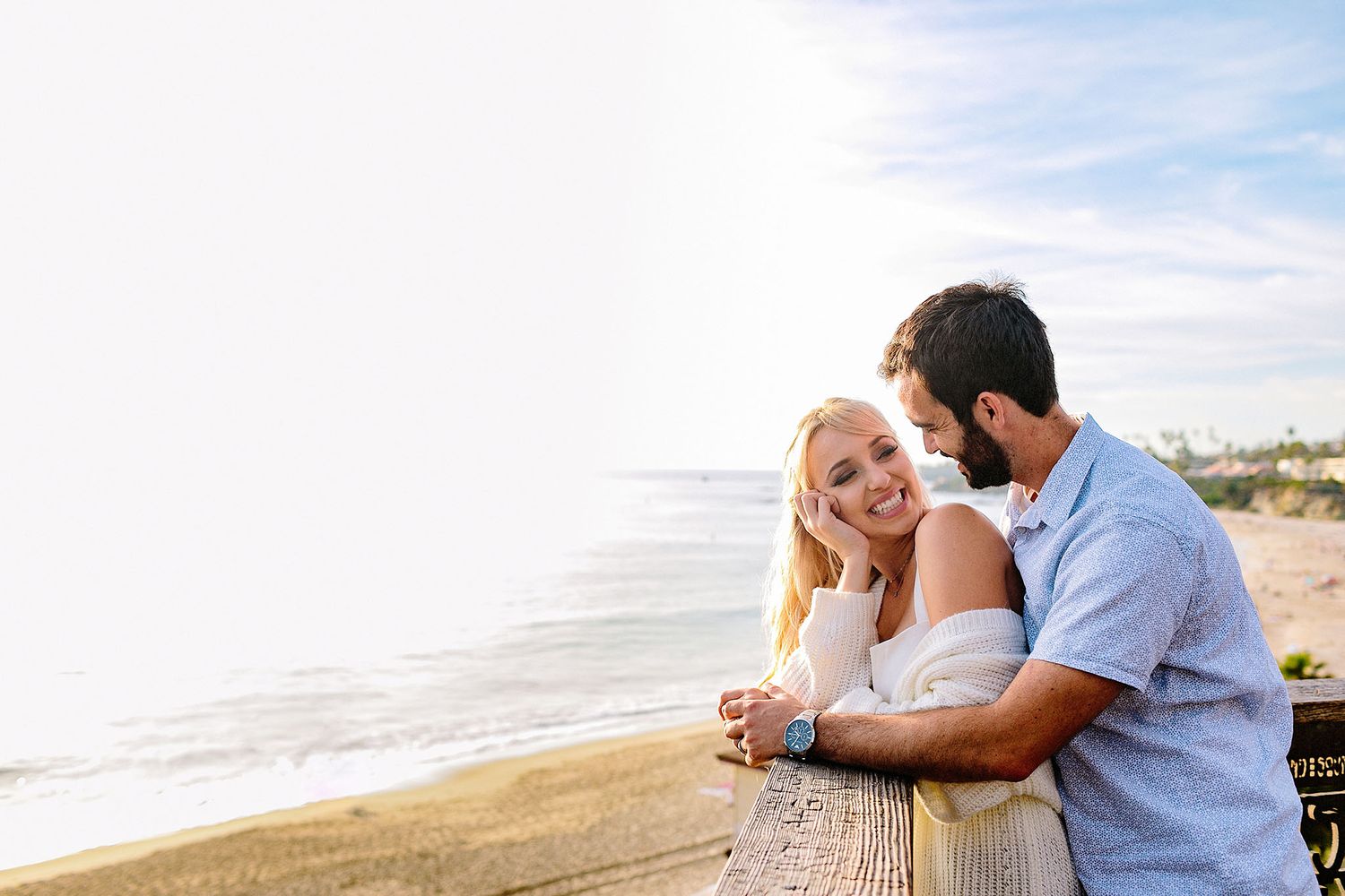 Laguna beach engagement proposal