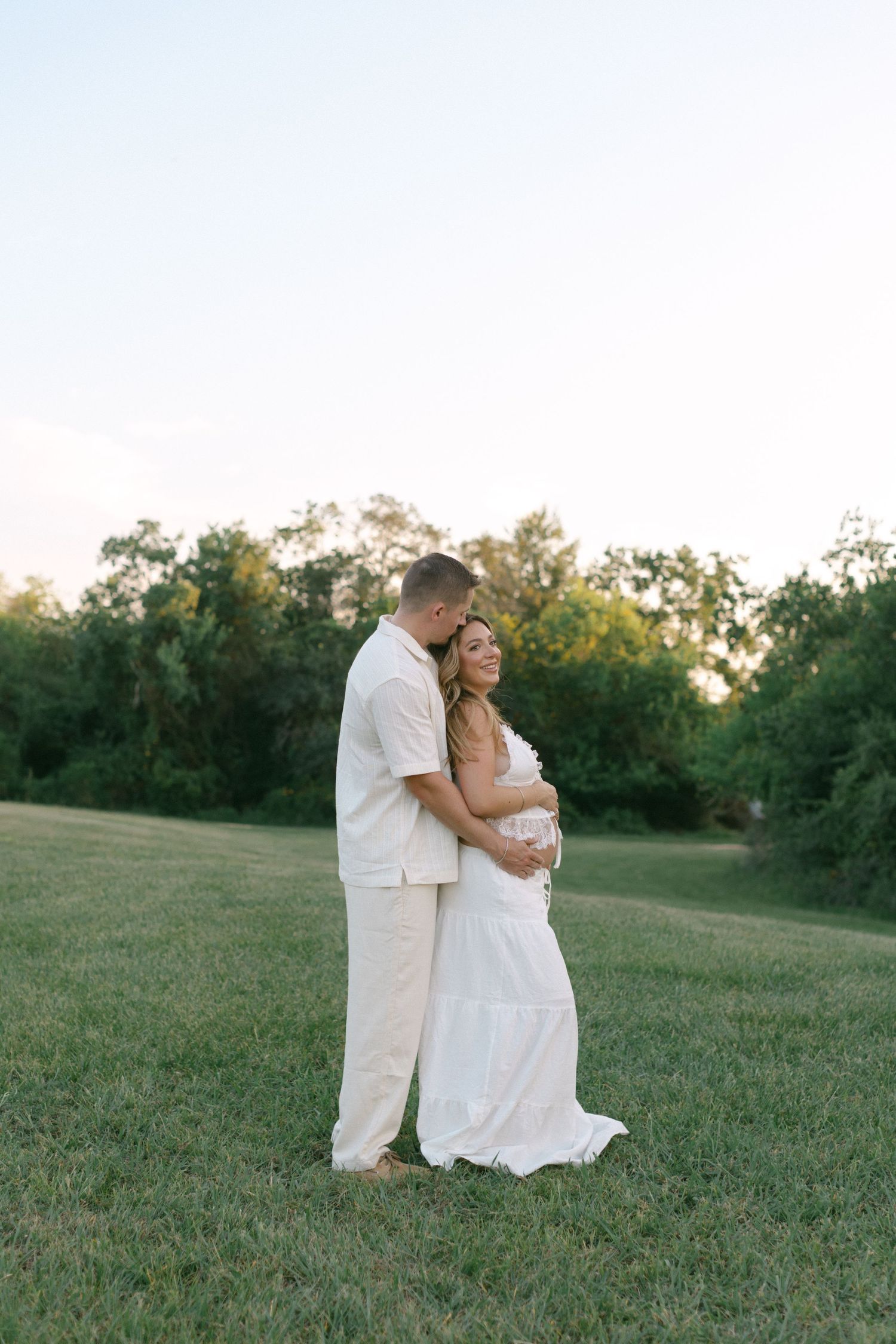 Pregnancy Announcement Maternity Session League City Texas Houston Texas