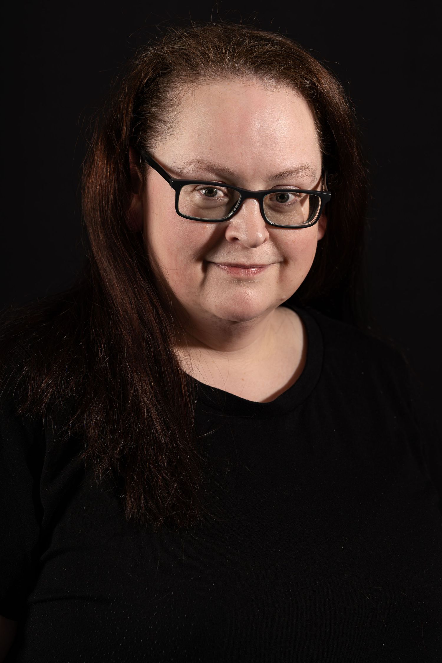 Studio portrait taken in our East Kilbride photography studio