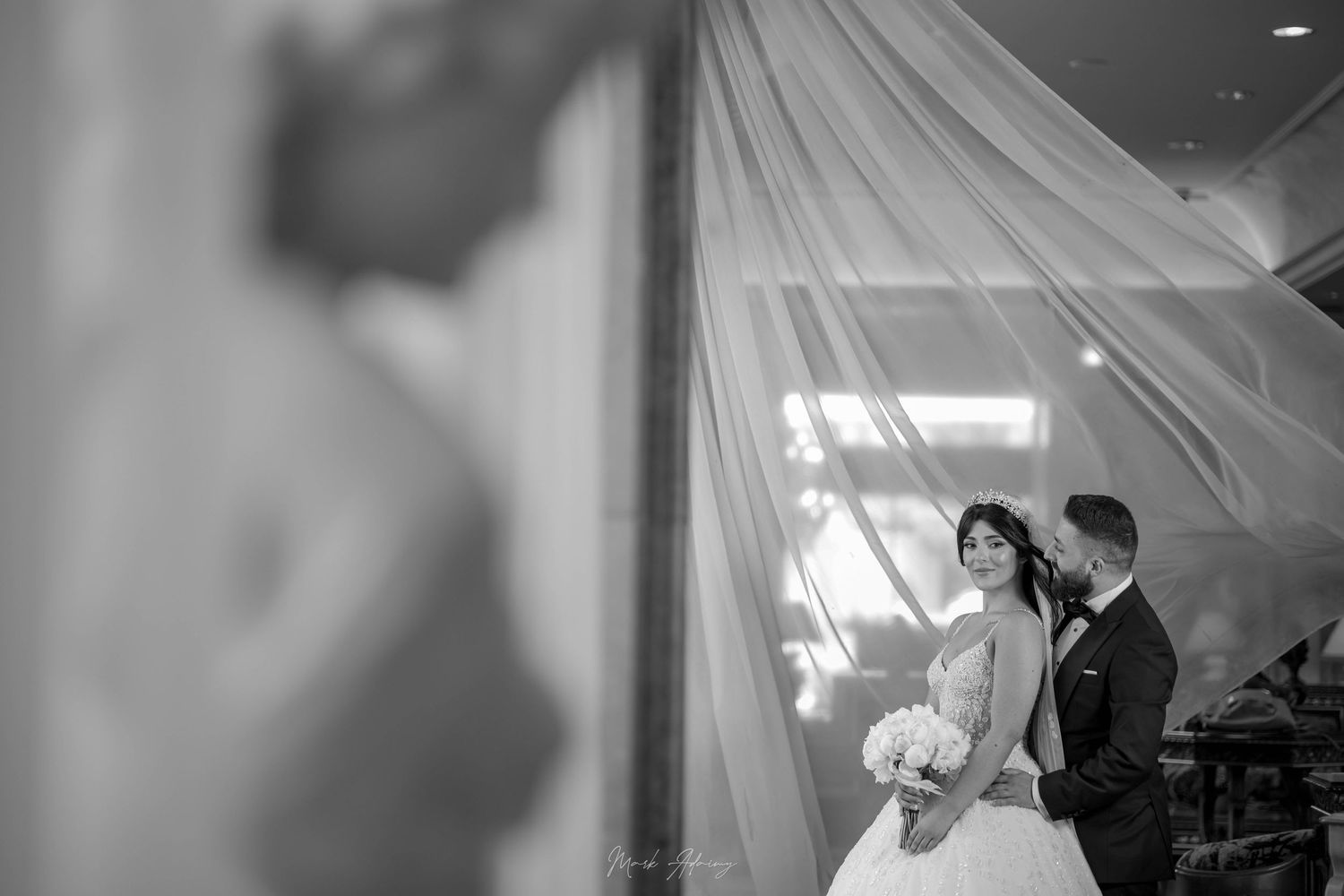 Cinematic storytelling of Lebanese couple’s love on wedding day at Grand Hills Hotel and Spa Broummana