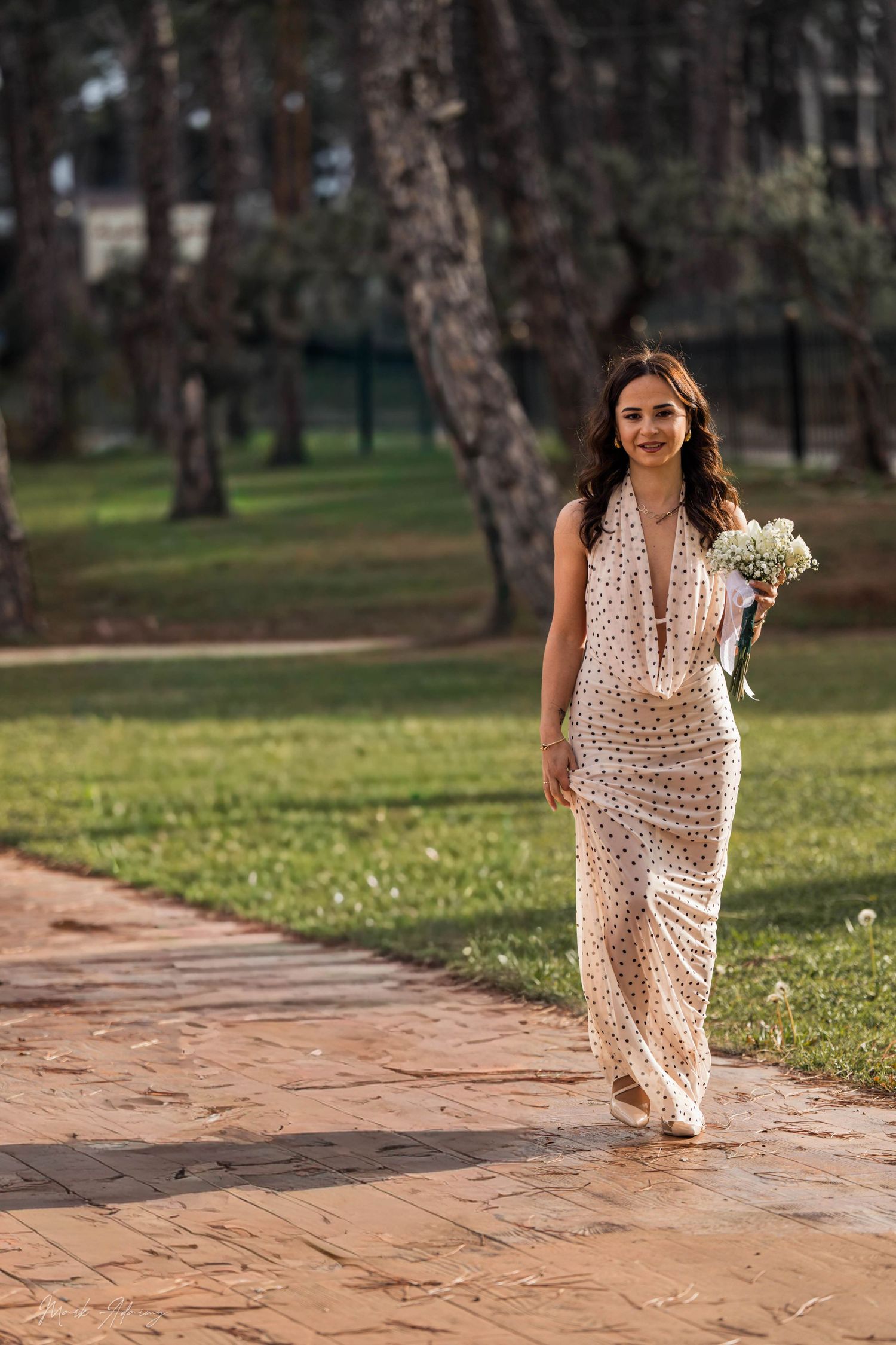 Luxury pre‑wedding bride to be portrait with cinematic outdoor lighting at Riachi Winery and Distillery