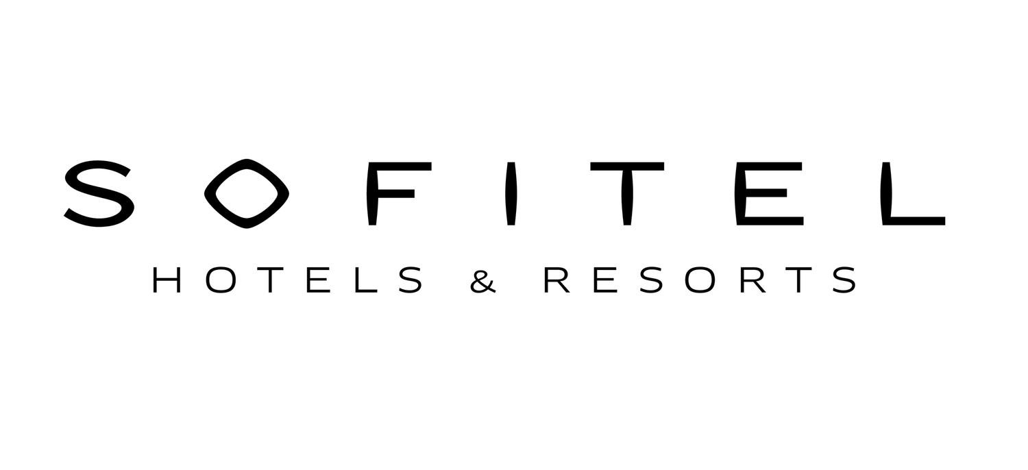 Sofitel Hotels & Resorts logo in elegant gray typography.