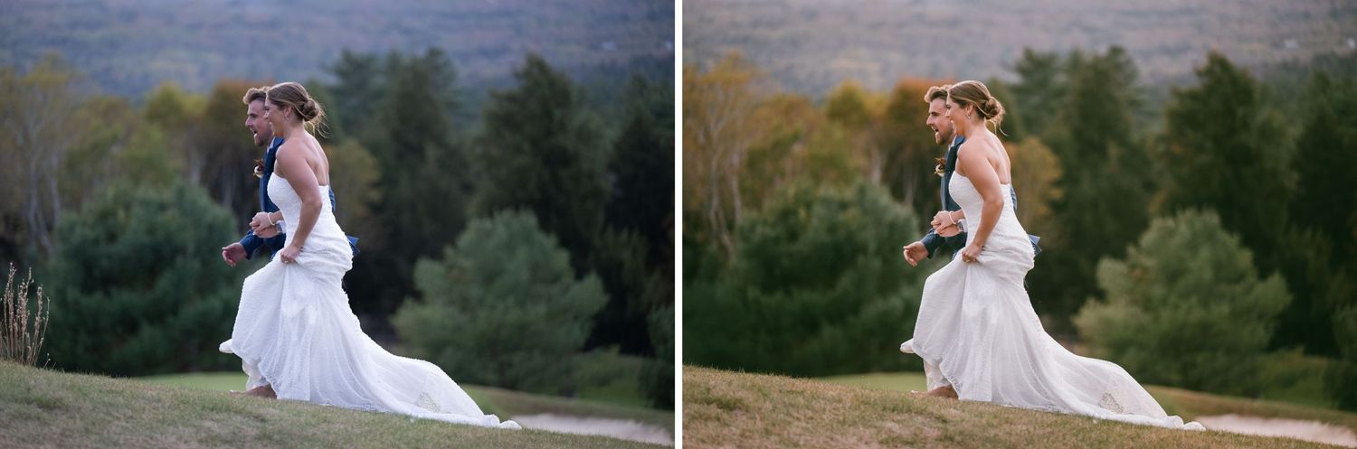 Before & After Wedding Photo Editing