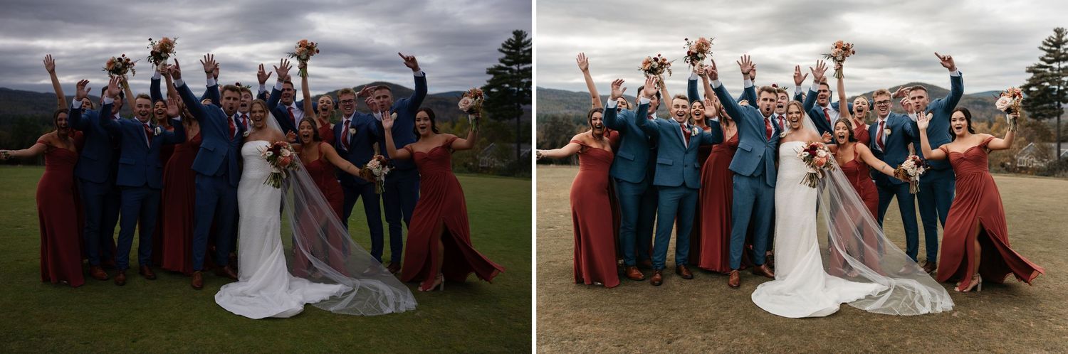 wedding photo editing service