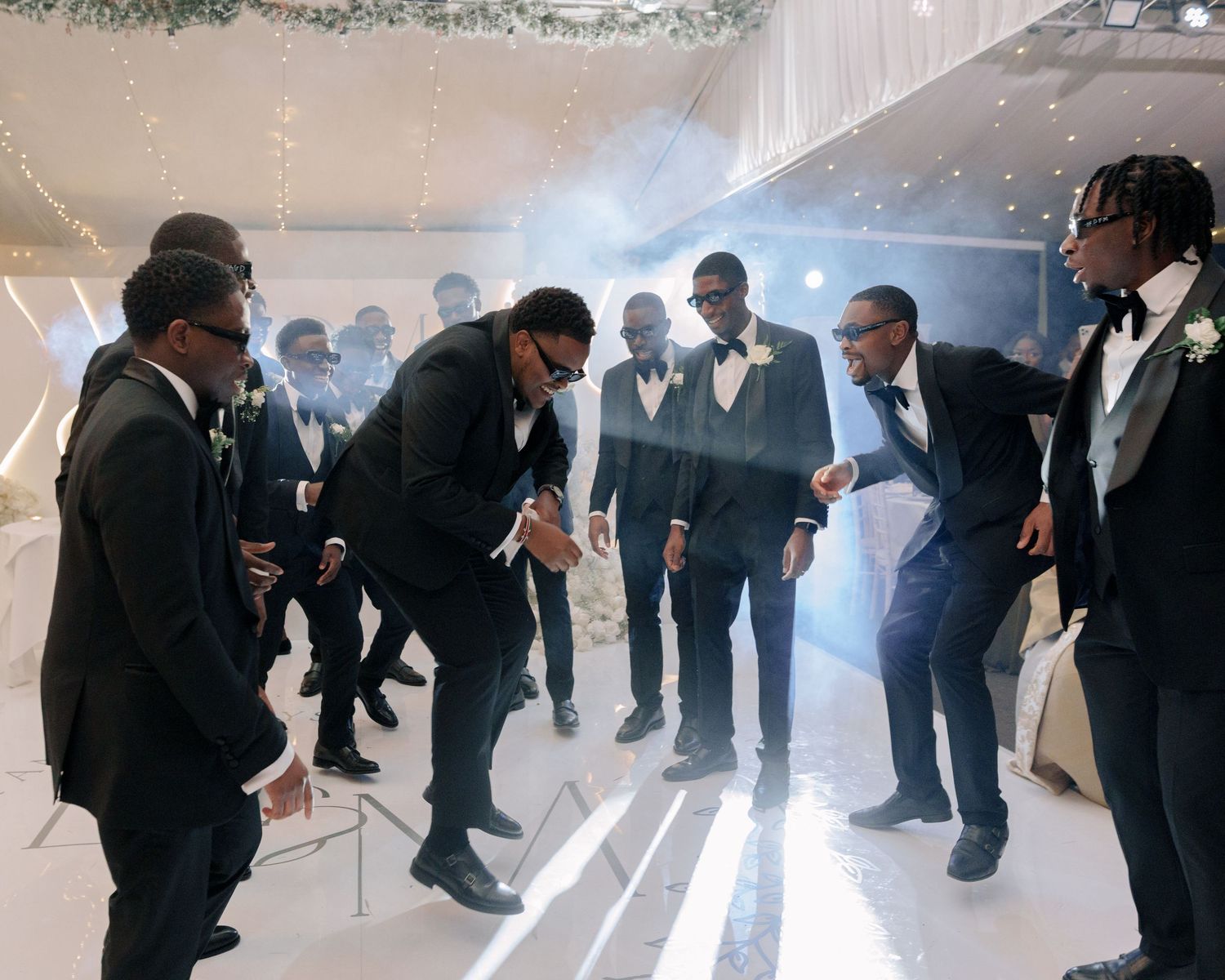 bridal team entrance routine