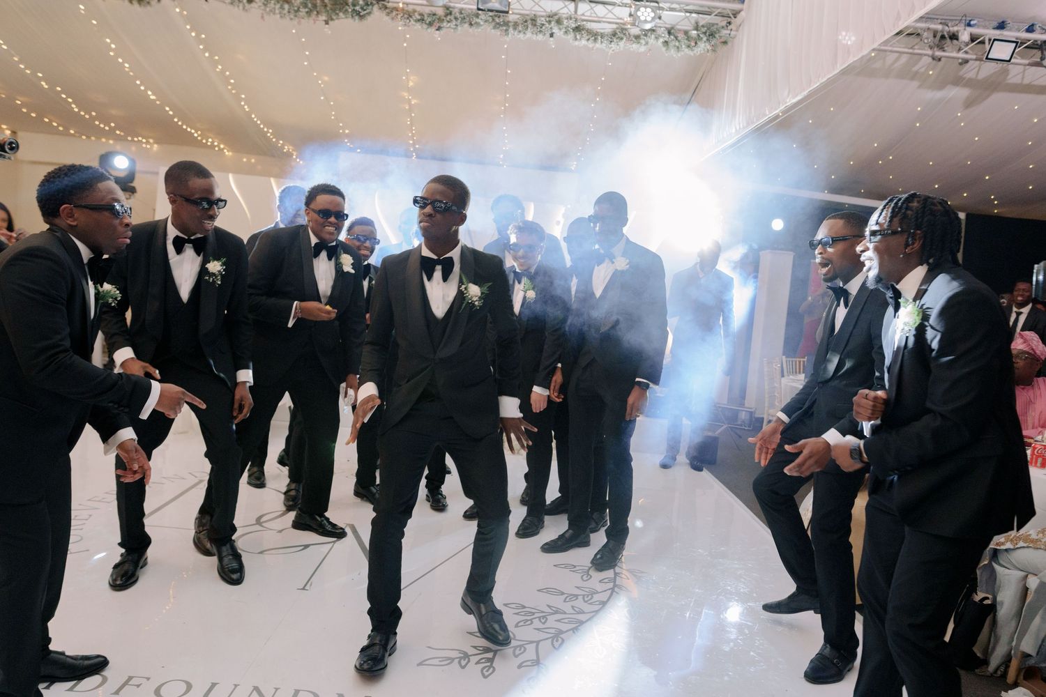 bridal team entrance routine