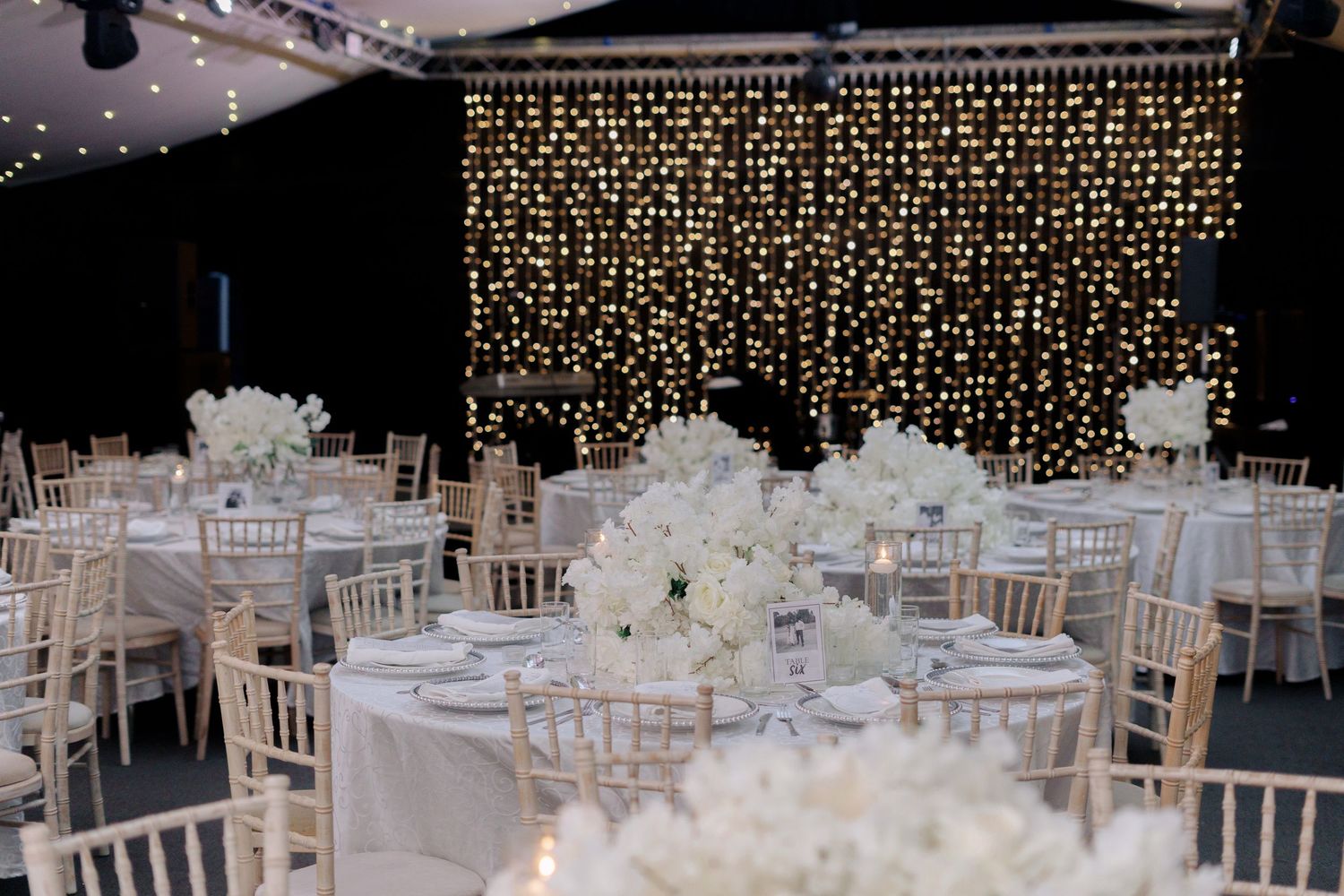 wedding reception decor