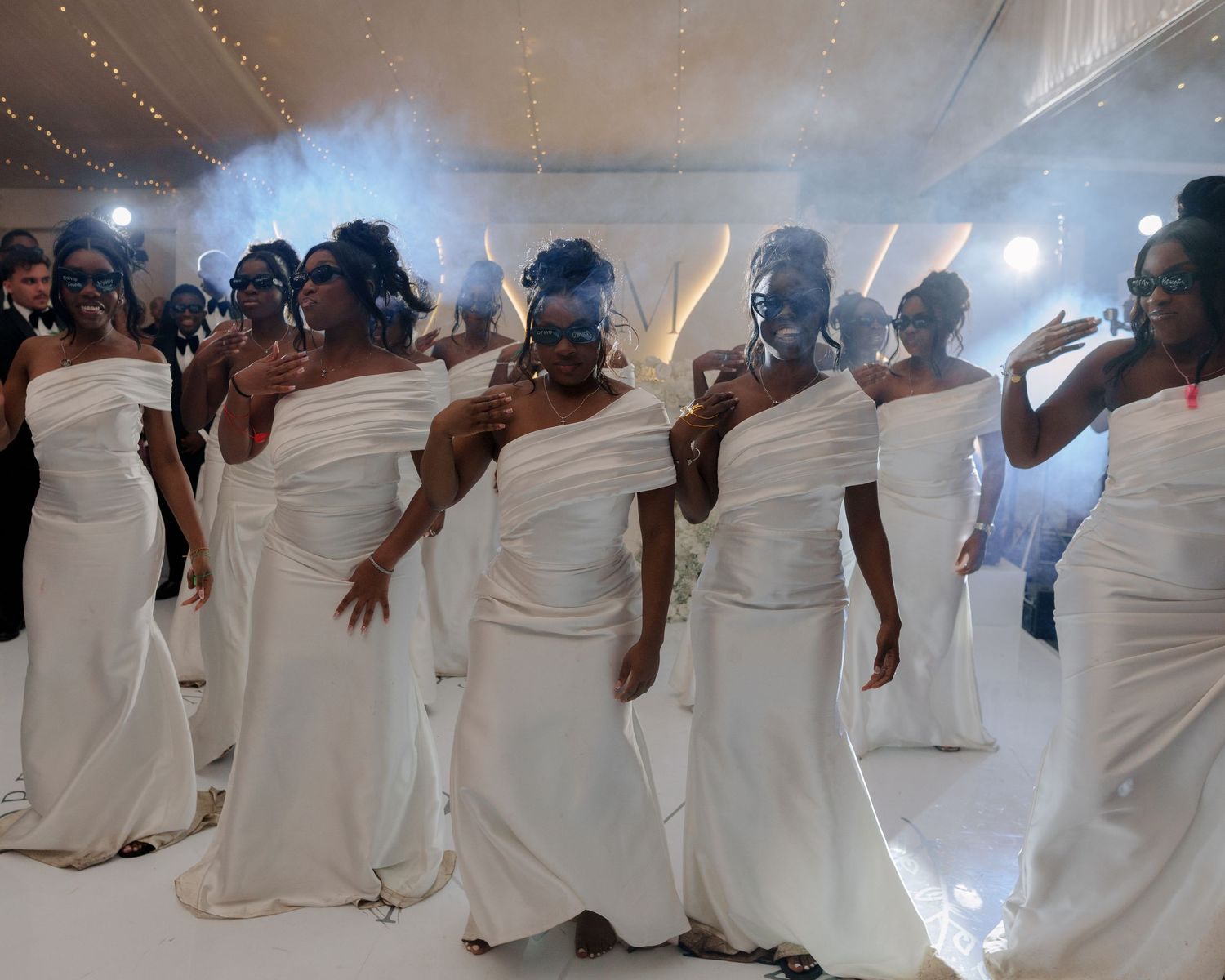 bridal team entrance routine