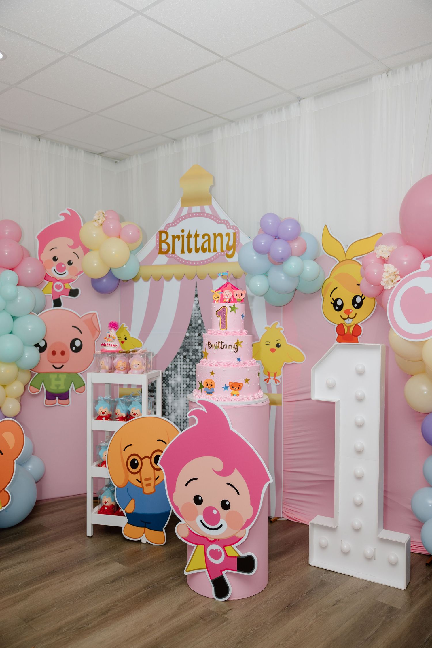 A birthday party in Richmond Virginia.