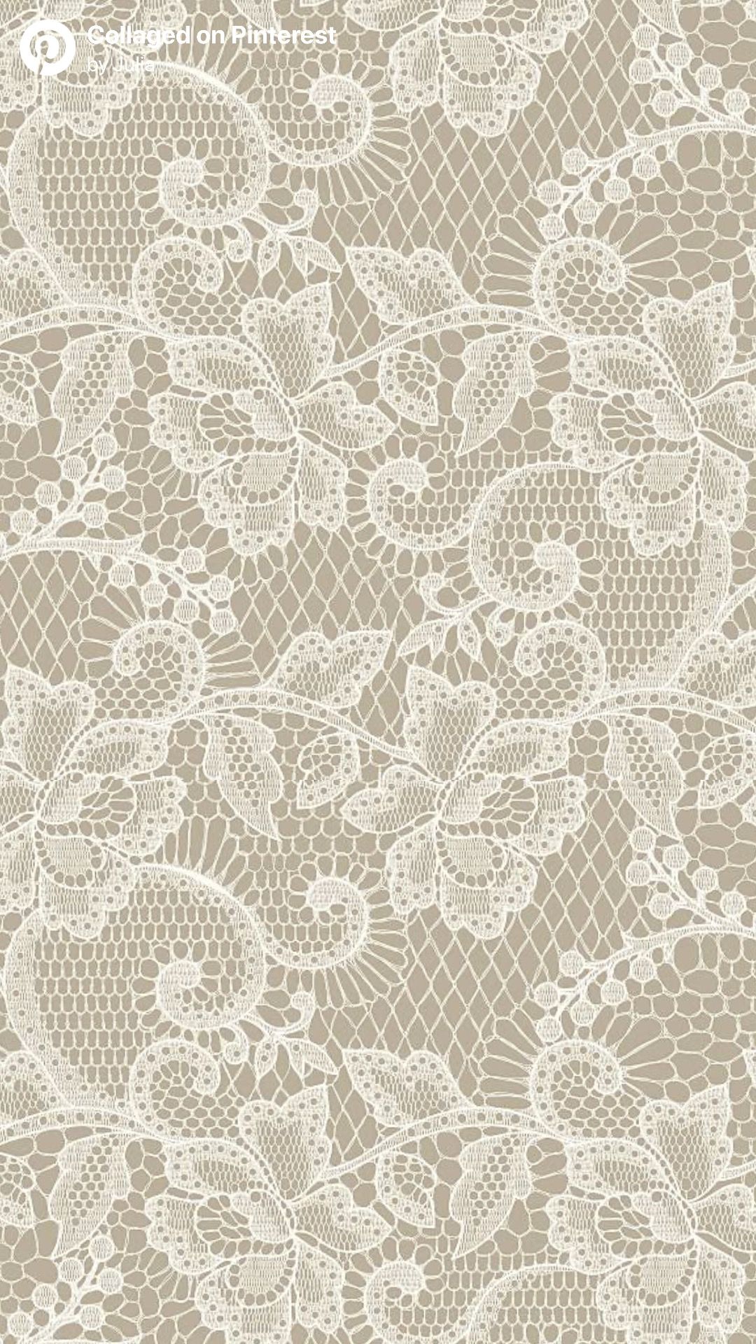Elegant white lace pattern featuring intricate floral and geometric designs.