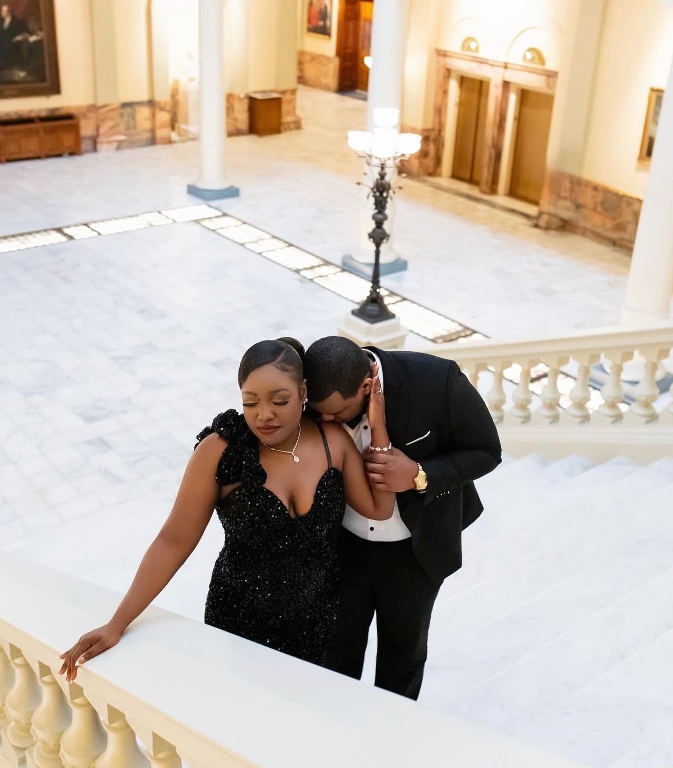 Photo of couple in the Atlanta Town House