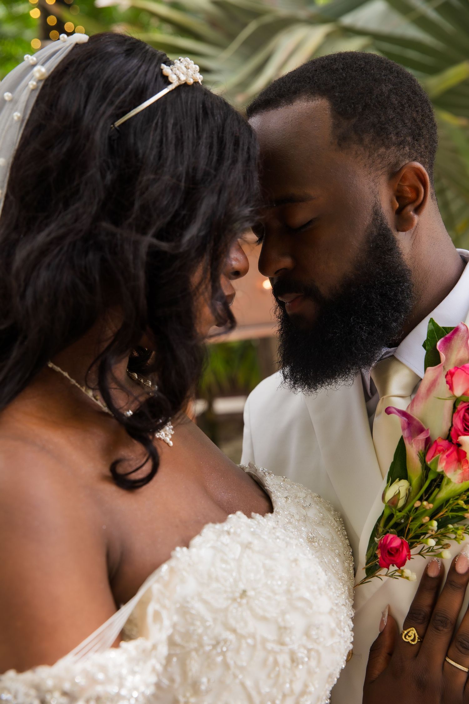 Wedding portrait photo