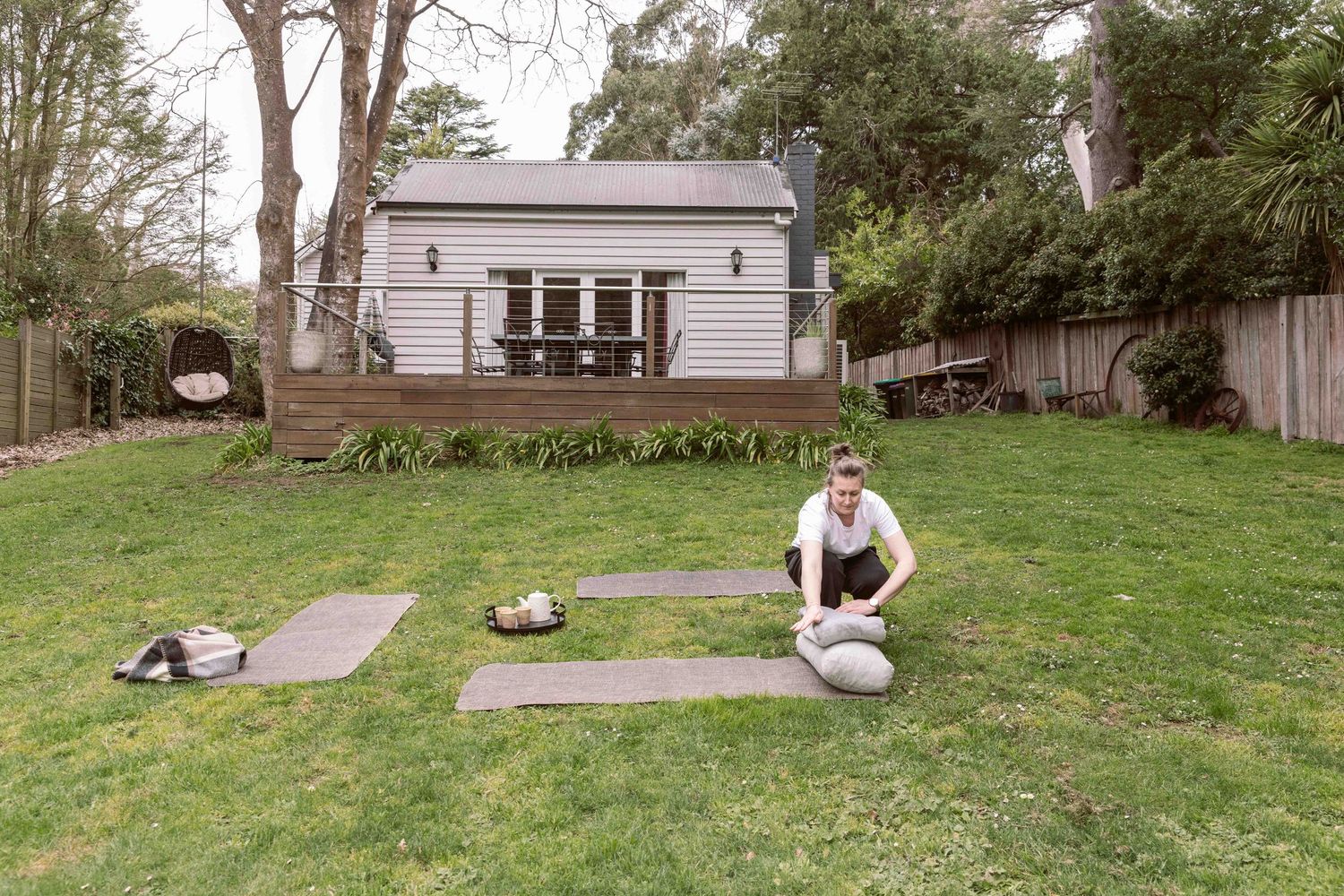 yoga in accomodation at Bowser by the Cottage, Mt Macedon