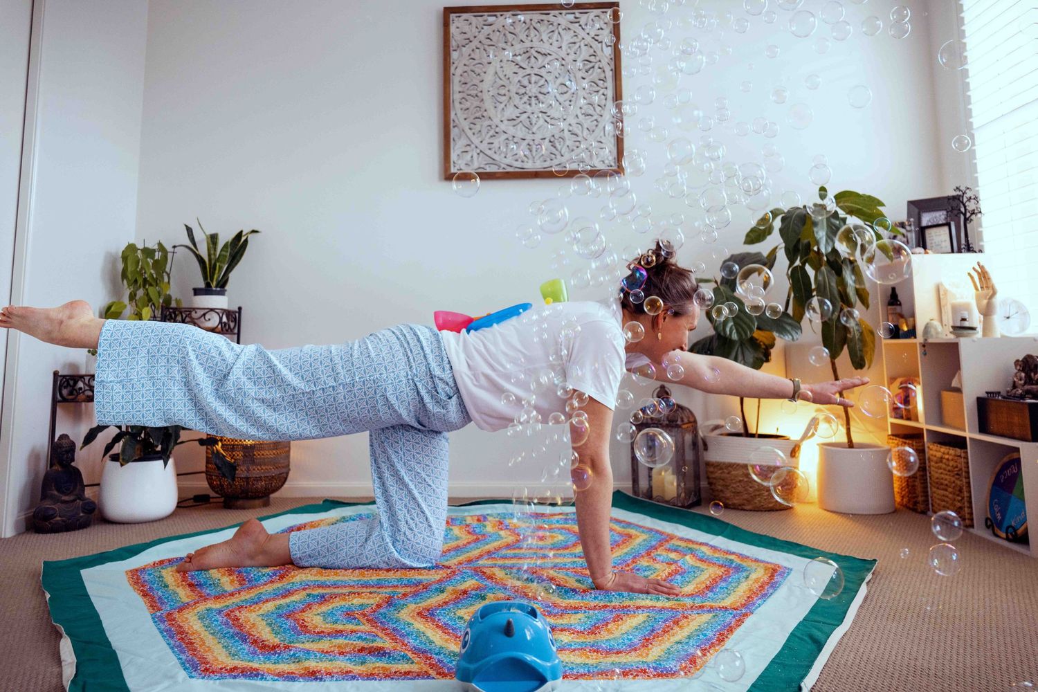 table pose, yoga