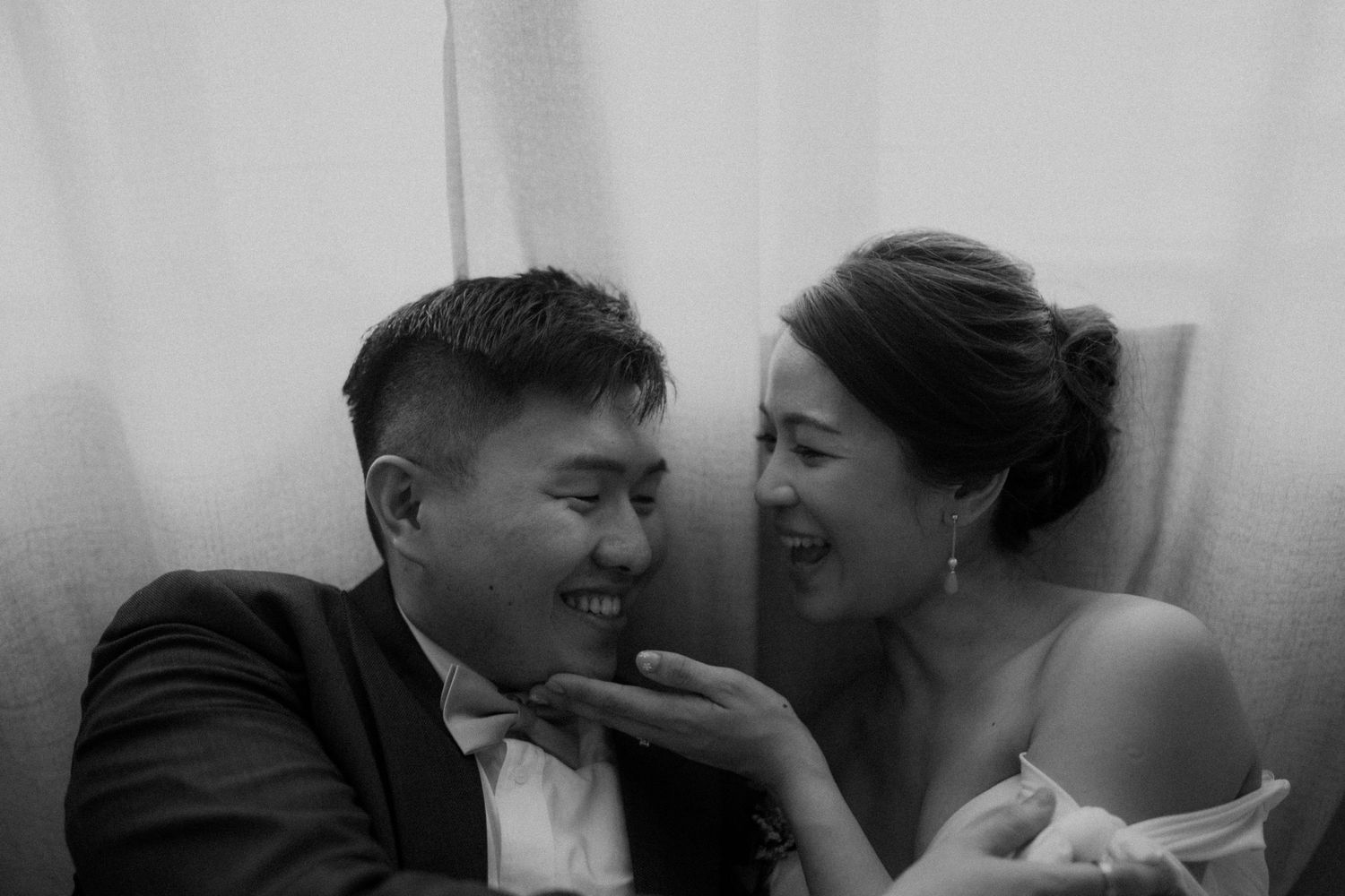 Couple portrait at a wedding in Petaling Jaya, Selangor