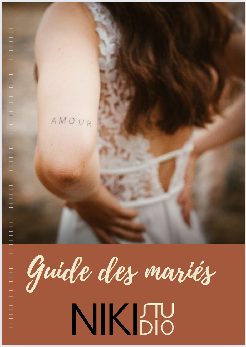 brochure guide des mariés Niki Studio