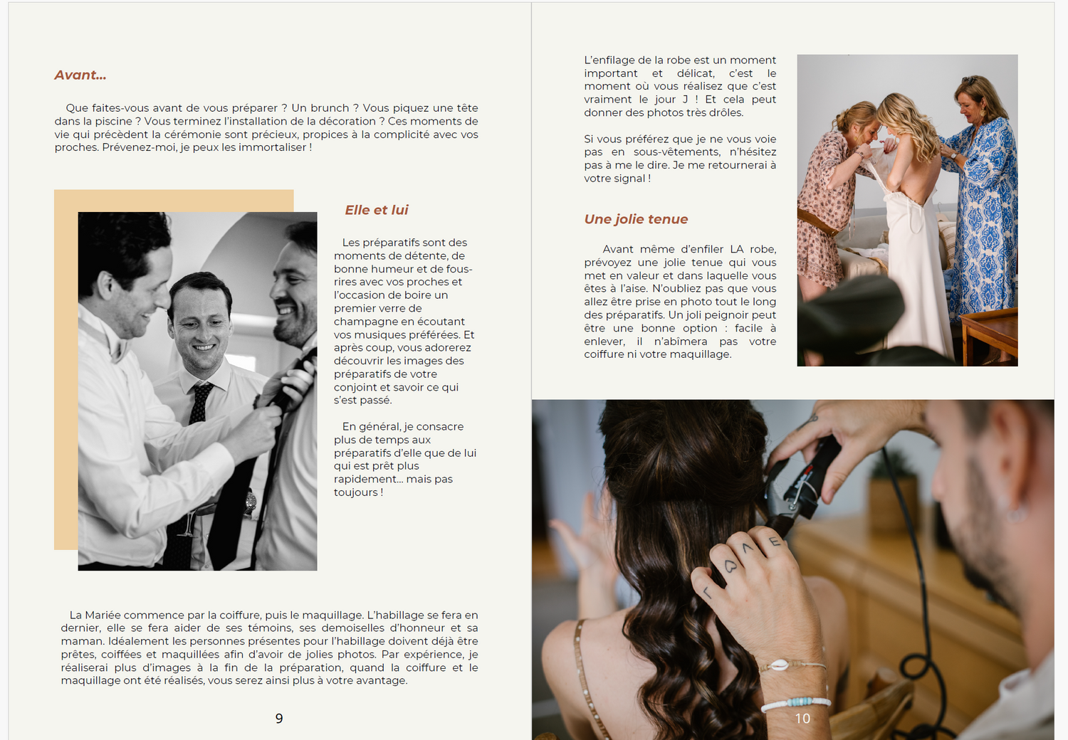 brochure guide des mariés Niki Studio