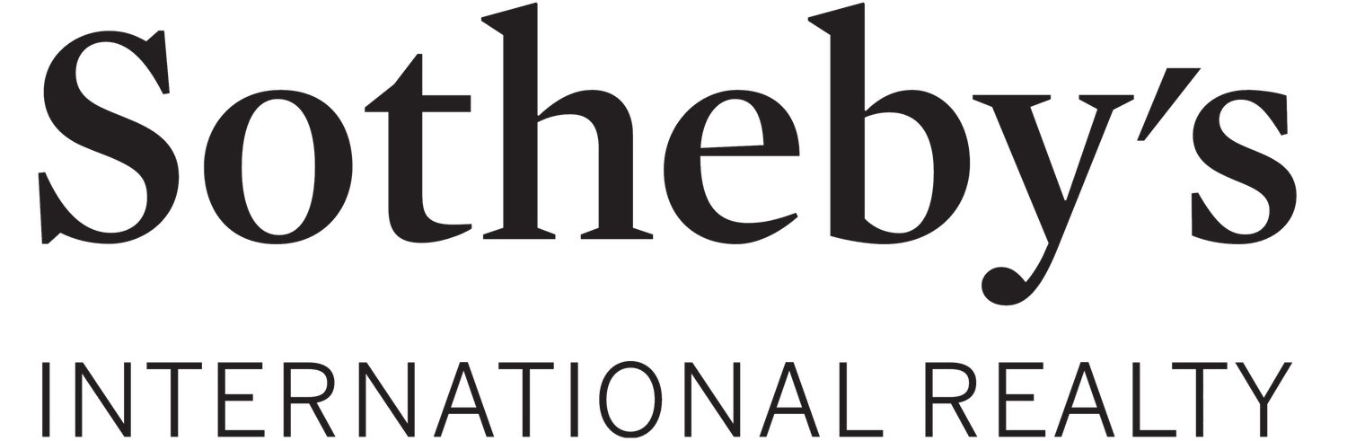 Black and white Sotheby's International Realty logo with company name in serif font.