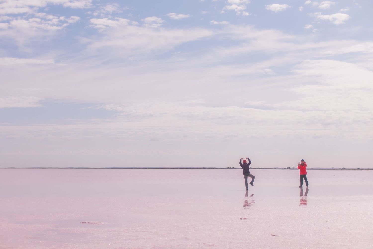 Travel documentary taken in Lake Tyrrell
