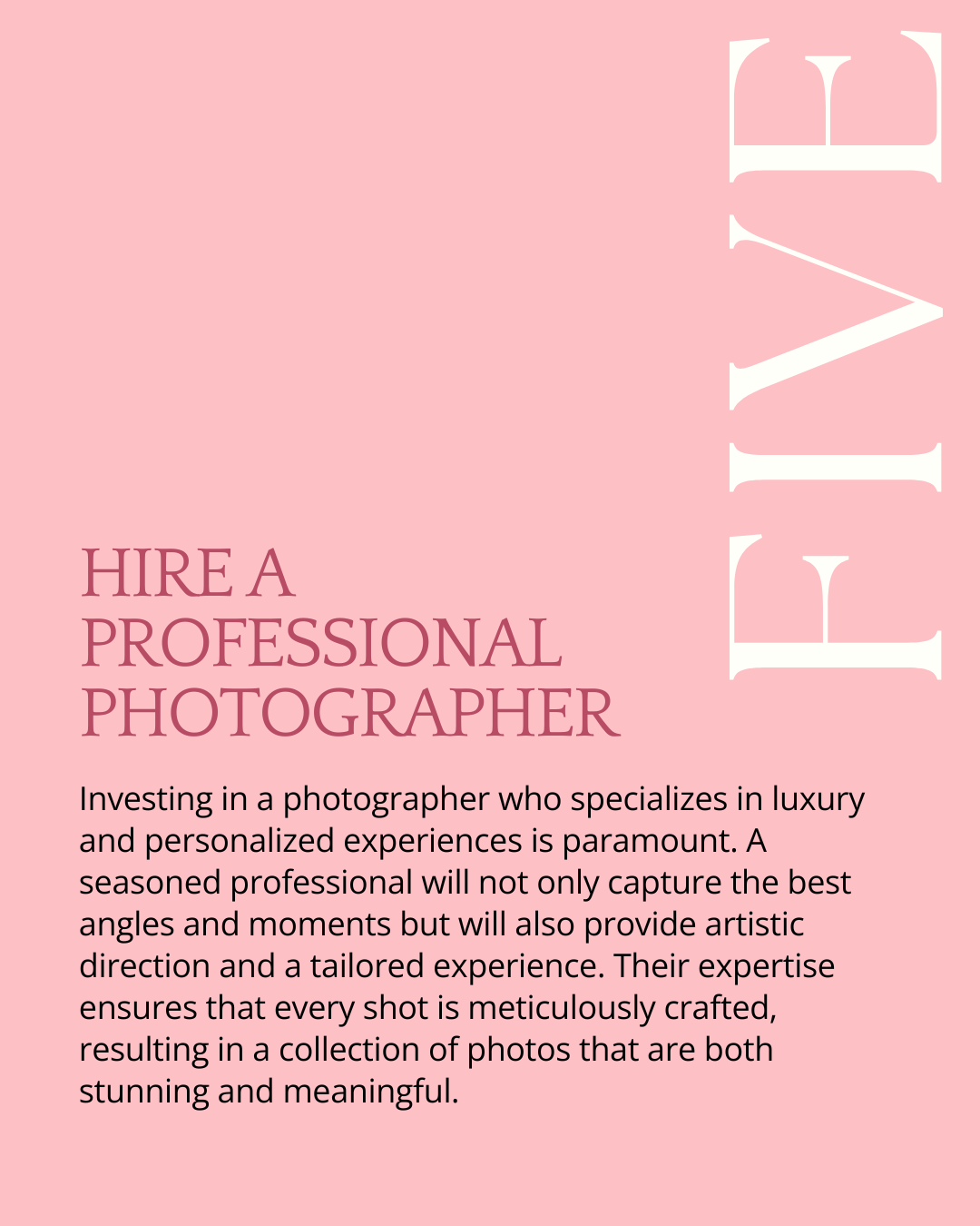 Hire a Photographer