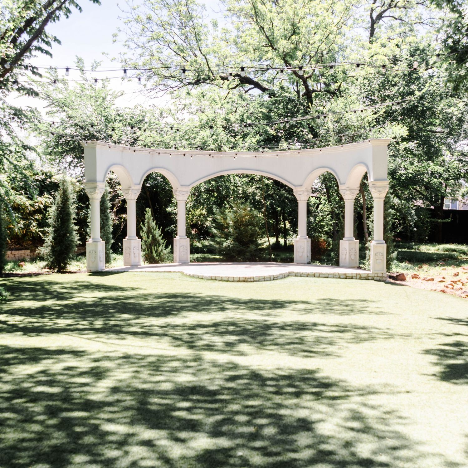 columned altar space at brighton abbey