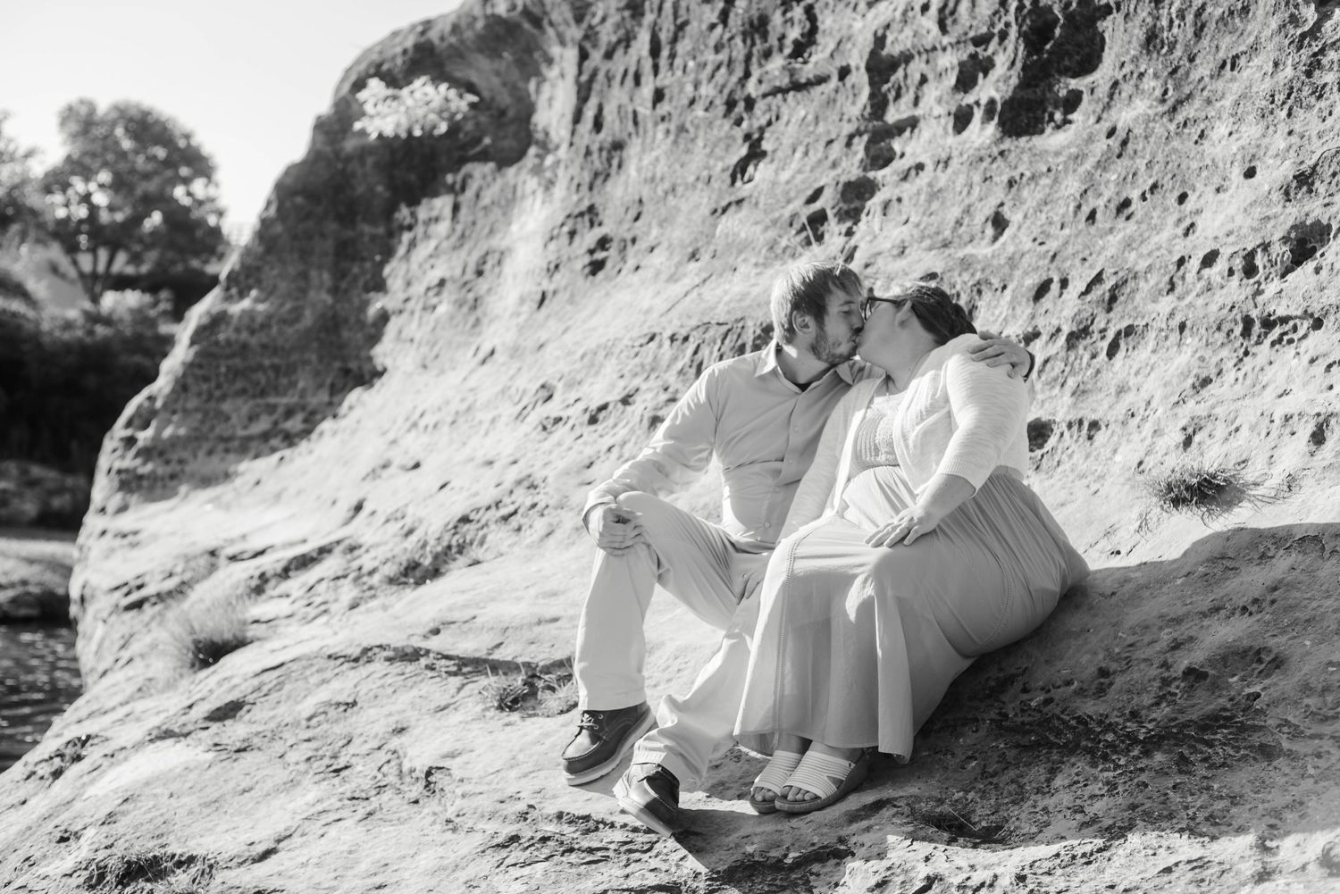 Tonkawa Falls Engagement Photos
