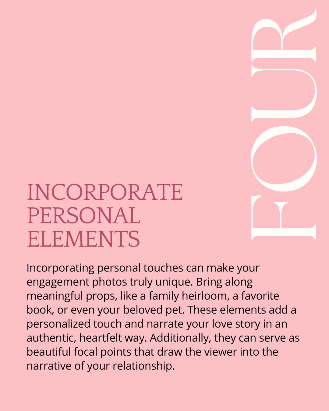 Add Personal Elements