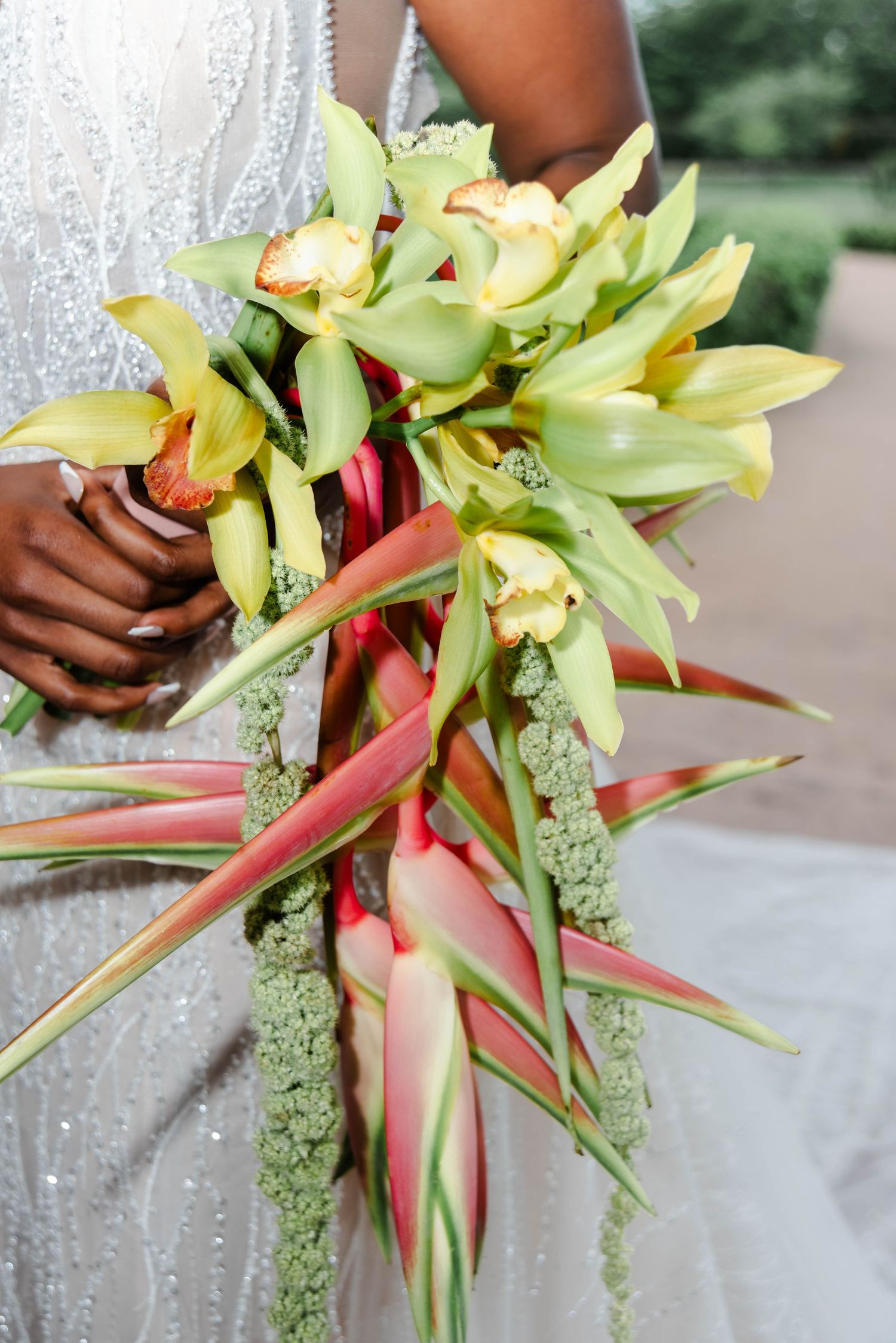 hawaiian inspired bouquet