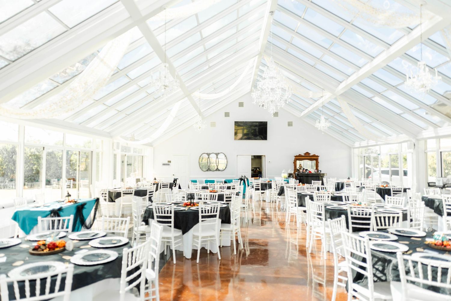 Reception area at Taylor Mansion