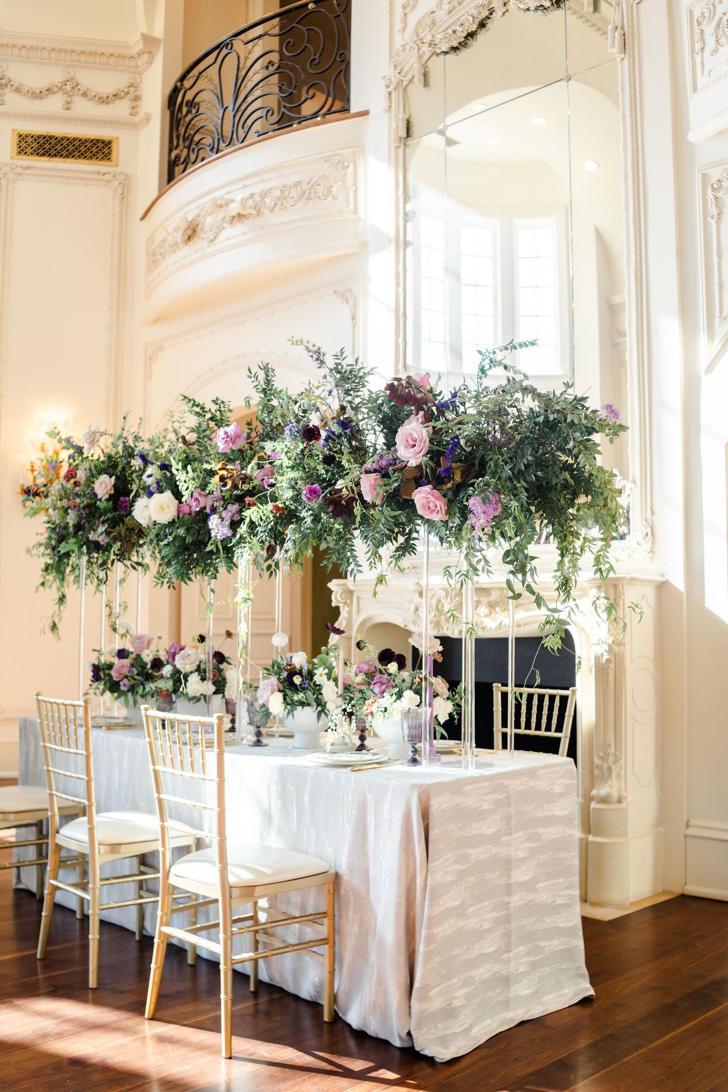 A Guest Table at The Olana