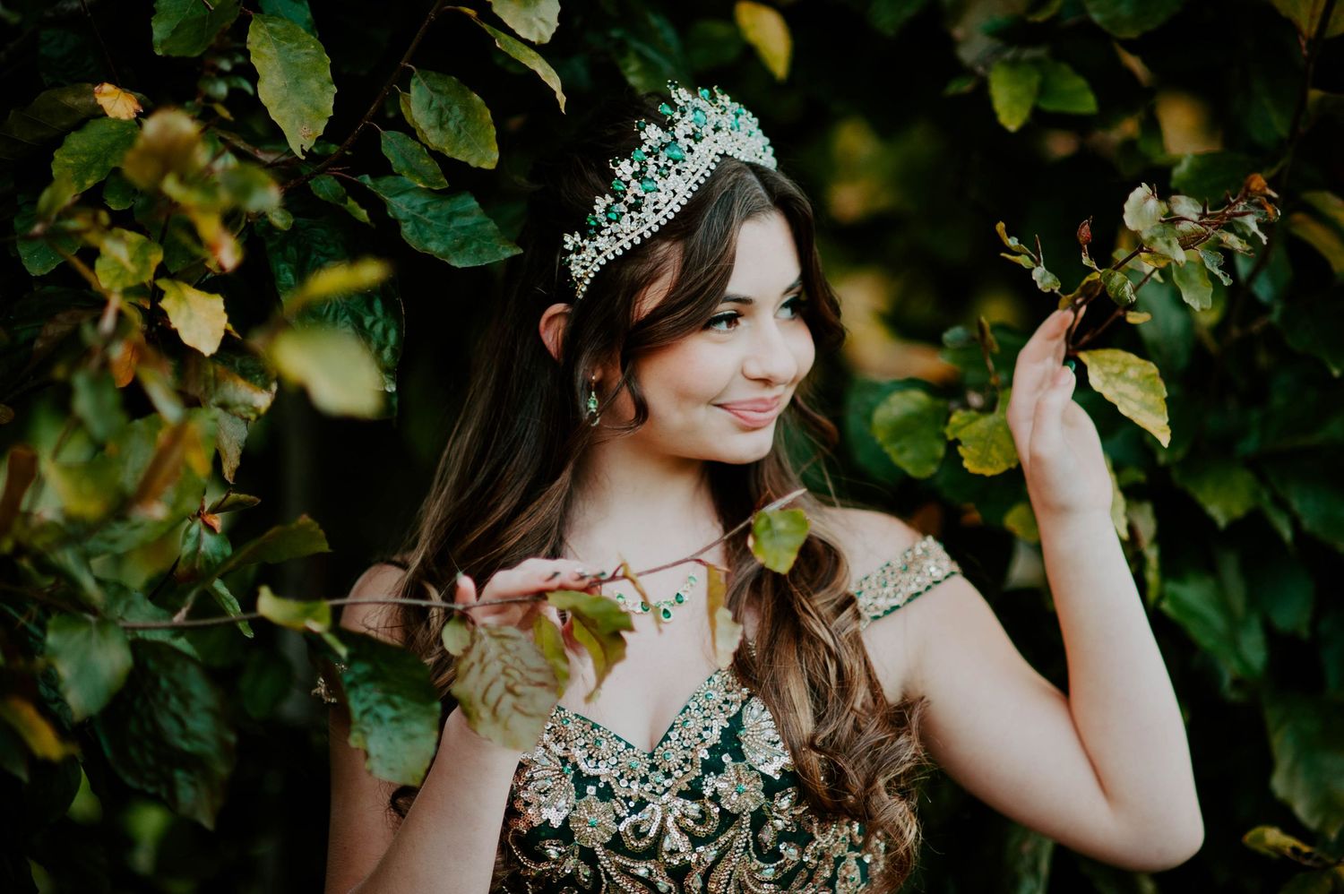 Quinceañera portrait