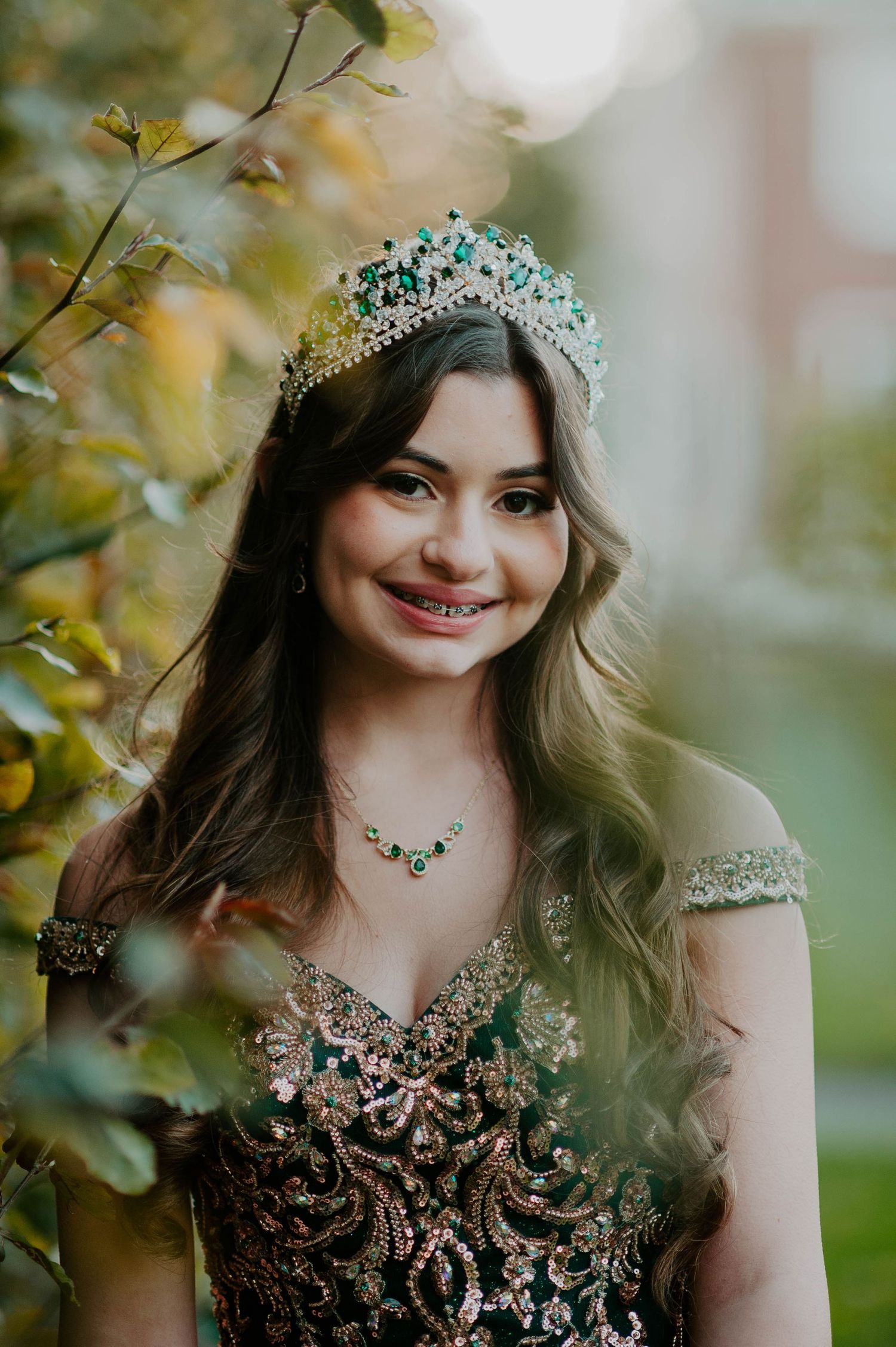Quinceañera portrait