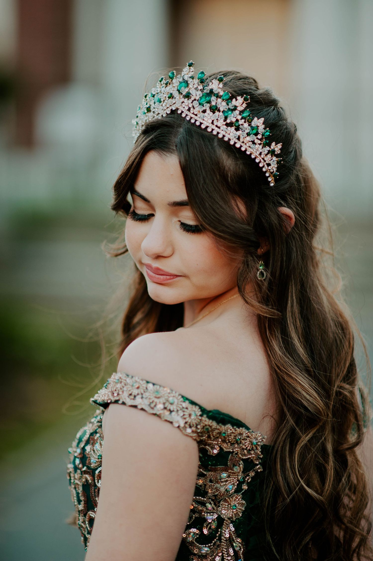 Quinceañera portrait