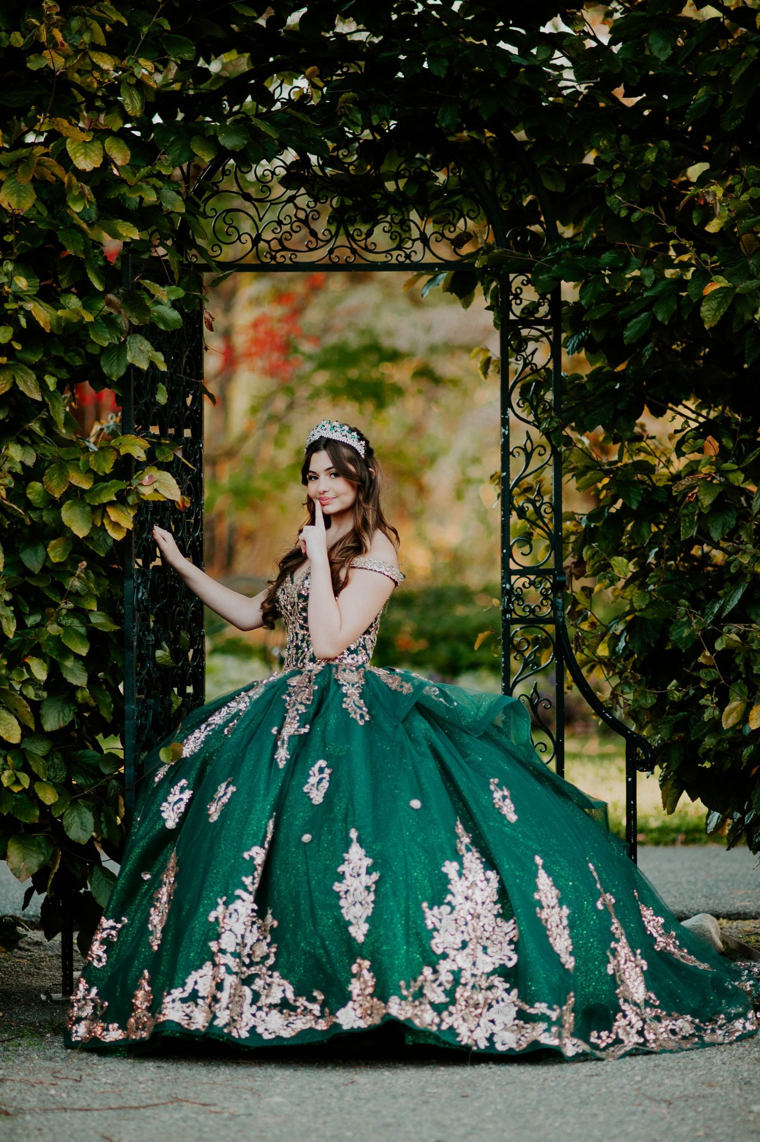 Quinceañera portrait