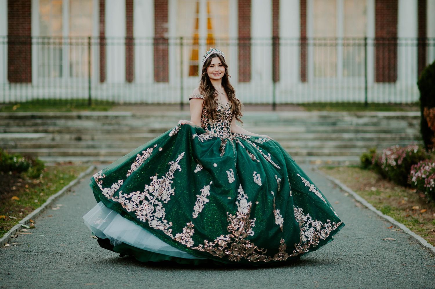 Quinceañera portrait