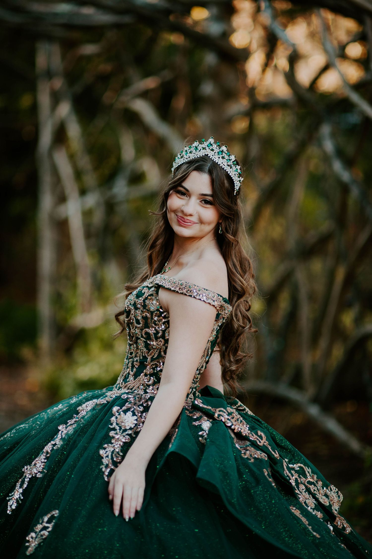 Quinceañera portrait