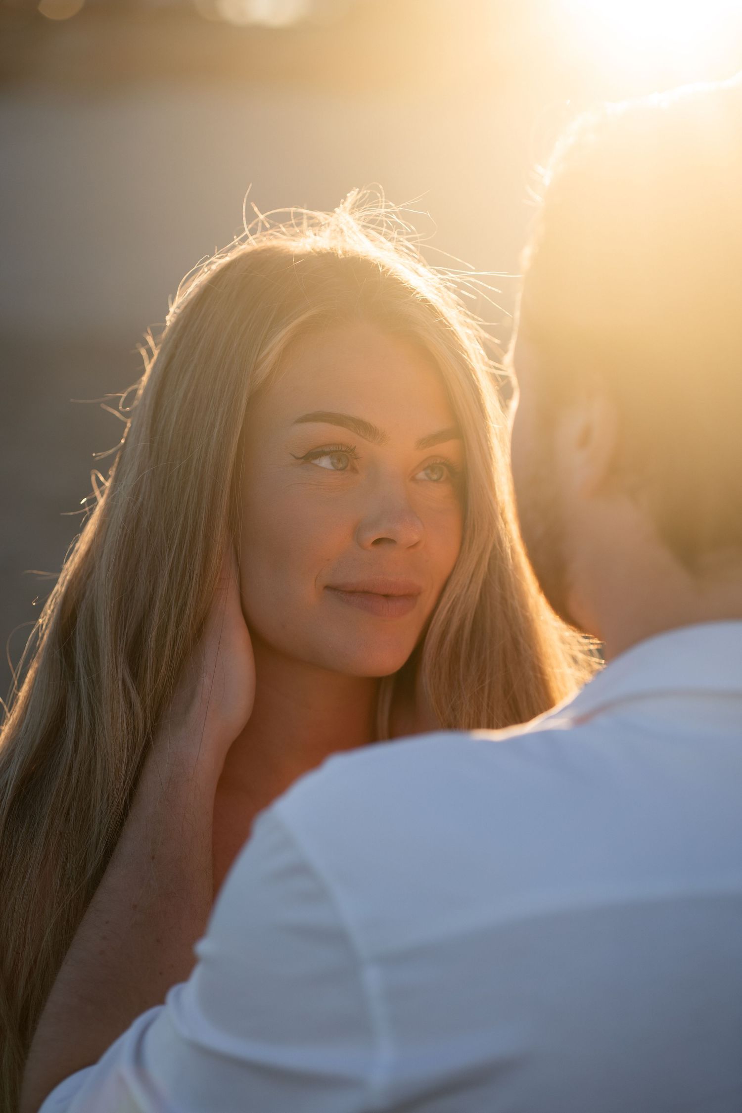 emotional couple photography close up