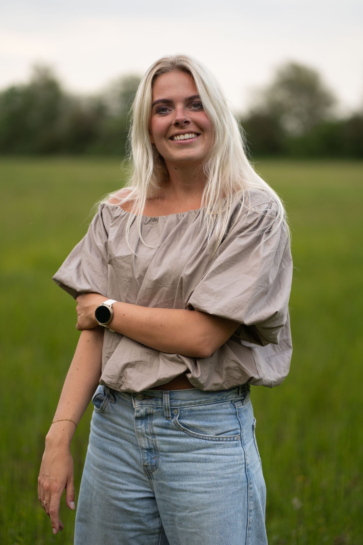 meadow portrait