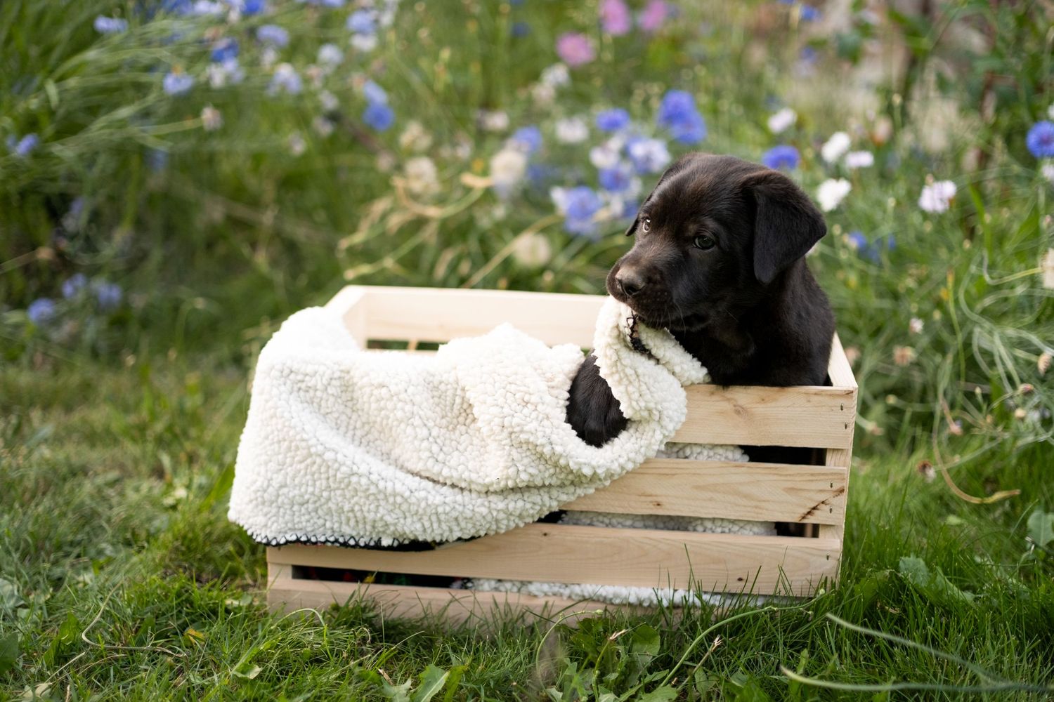 Puppy Dog Portrait