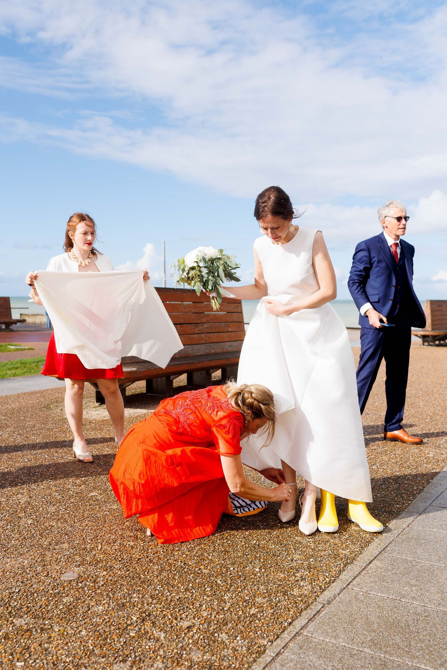 Photographe mariage Normandie – séance couple sur la côte