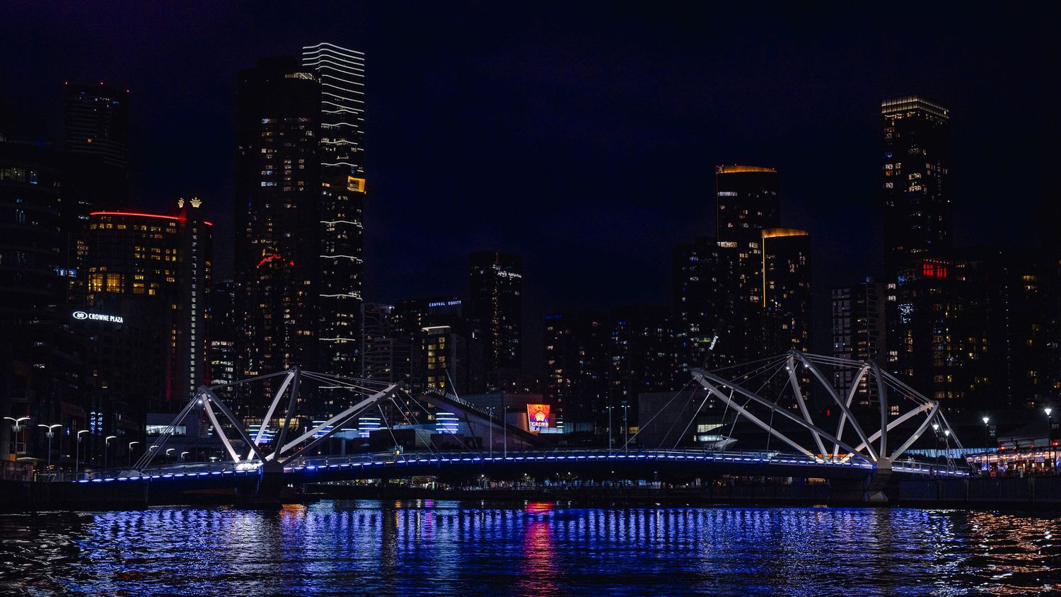 Seafarers Bridge Melbourne CBD