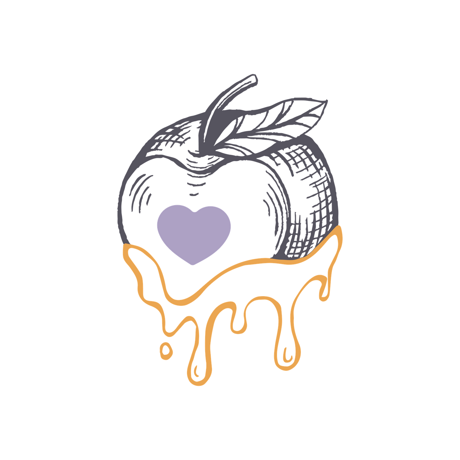 Honey Plum Logo - Dripping
