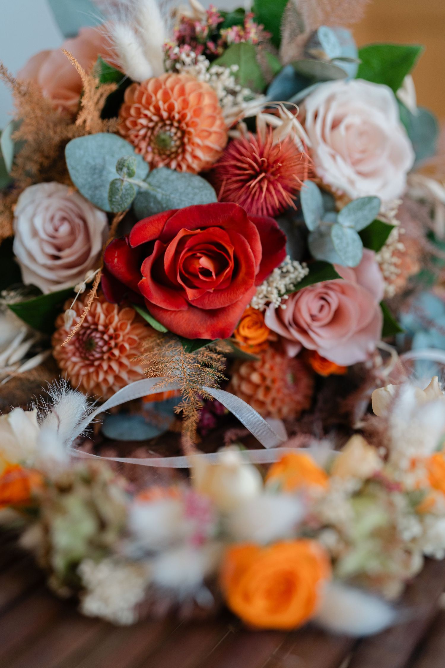 Un bouquet incroyable aux couleurs automnale, poétique et plein de romantisme.